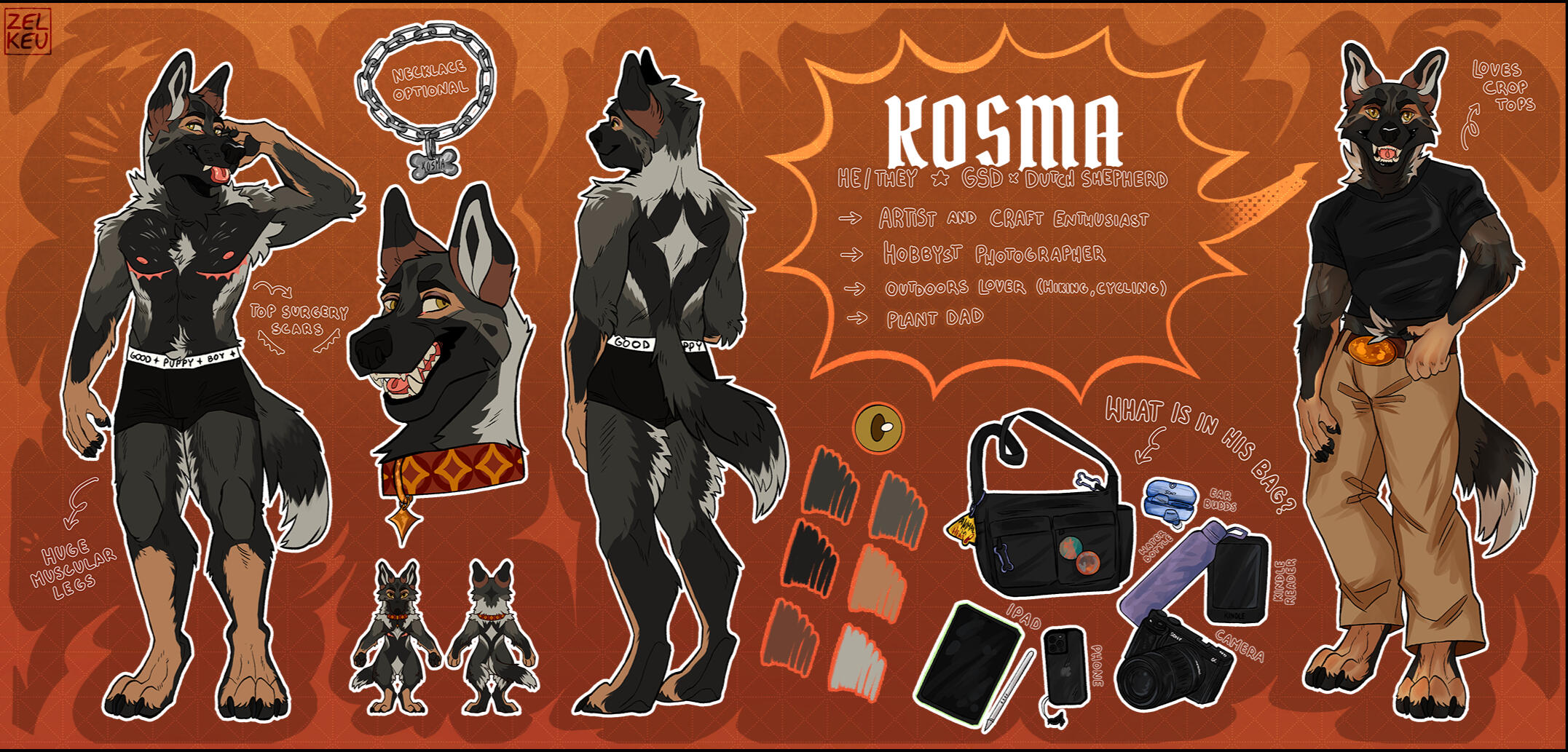 Example of a 160€ referance sheet.