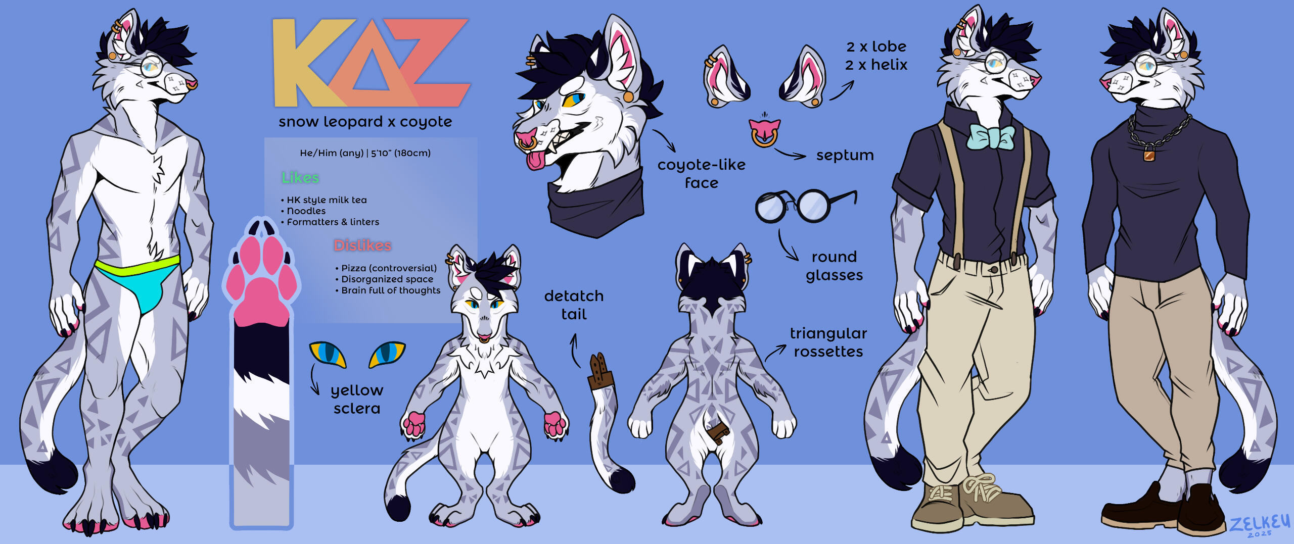 Example of a 135€ referance sheet.